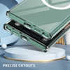 Slim Transparent Case with MagSafe Magnetic Ring for Samsung Galaxy S23 Ultra - Clear