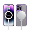 MagSafe Compatible Shade Series Hybrid Case with Kickstand Ring Holder for iPhone 14 Pro Max - Purple