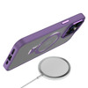 MagSafe Compatible Shade Series Hybrid Case with Kickstand Ring Holder for iPhone 14 Pro Max - Purple