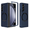Slim Protective Cover with MagSafe Magnetic Ring for Samsung Galaxy Z Fold 5 - Blue