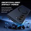 Slim Protective Cover with MagSafe Magnetic Ring for Samsung Galaxy Z Fold 5 - Blue