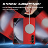 Slim Protective Cover with MagSafe Magnetic Ring for Samsung Galaxy Z Fold 5 - Red