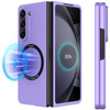 Slim Protective Cover with MagSafe Magnetic Ring for Samsung Galaxy Z Fold 5 - Purple