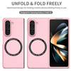 Slim Protective Cover with MagSafe Magnetic Ring for Samsung Galaxy Z Fold 5 - Pink