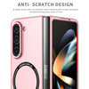 Slim Protective Cover with MagSafe Magnetic Ring for Samsung Galaxy Z Fold 5 - Pink