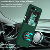Slim Protective Cover with Ring Grip for Samsung Galaxy Z Flip 5 - Green