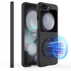 Slim Protective Cover with MagSafe Magnetic Ring for Samsung Galaxy Z Flip 5 - Black
