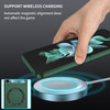 Slim Protective Cover with MagSafe Magnetic Ring for Samsung Galaxy Z Flip 5 - Green