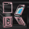Ring Grip Hybrid Case for Samsung Galaxy Z Flip 5 - Rose Gold