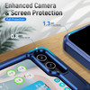 TUFF Hybrid Armor Case for Samsung Galaxy Z Flip 5 - Blue
