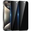 2-Pack Privacy Tempered Glass Screen Protector for iPhone 15 Pro Max