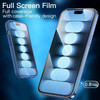 Edge-to-Edge Full Coverage HD Tempered Glass Screen Protector for iPhone 16 Plus / iPhone 15 Pro Max / iPhone 15 Plus