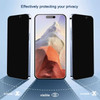 Privacy Tempered Glass Screen Protector for iPhone 15 Pro