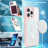 MagSafe Compatible Premium Hybrid Protective Case for iPhone 15 Plus - Pink