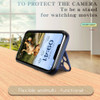 MagSafe Compatible Hybrid Case with Camera Ring Stand for iPhone 15 - Blue