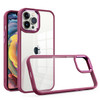 Optical Grade Acrylic Transparent Case for iPhone 15 Pro Max - Burgundy
