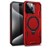 Advanced Armor Case with MagSafe Ring Stand for iPhone 15 Pro Max - Red