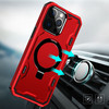 Advanced Armor Case with MagSafe Ring Stand for iPhone 15 - Red