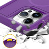 TUFF Hybrid Armor Case with MagSafe for iPhone 15 Pro - Purple