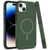 TUFF Hybrid Armor Case with MagSafe for iPhone 15 Plus - Green