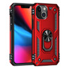 Military Grade Hybrid Case with Ring Grip for iPhone 15 - Red
