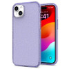Stardust Glitter Hybrid Case for iPhone 15 - Purple