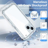 Military Grade Transparent Hybrid Case for iPhone 15