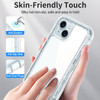 Military Grade Transparent Hybrid Case for iPhone 15