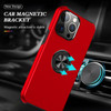 360 Rotating Ring Grip Hybrid Case for iPhone 15 Pro Max - Red
