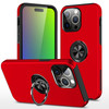360 Rotating Ring Grip Hybrid Case for iPhone 15 Pro Max - Red