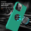 360 Rotating Ring Grip Hybrid Case for iPhone 15 Pro Max - Green