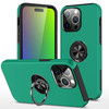 360 Rotating Ring Grip Hybrid Case for iPhone 15 Pro Max - Green