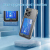 Optical Grade Clear Case with Card Slot for iPhone 15
