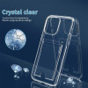 Optical Grade Clear Case with Card Slot for iPhone 15