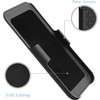 Shell Holster Kickstand Case with Spring Belt Clip for iPhone 15 - Black