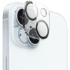Tempered Glass Screen Protector + Camera Lens Protector for iPhone 15