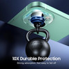 Tempered Glass Screen Protector + Camera Lens Protector for iPhone 15