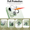 Tempered Glass Screen Protector + Camera Lens Protector for iPhone 15