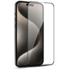 Edge-to-Edge Full Coverage Tempered Glass Screen Protector + Camera Lens Protector for iPhone 15 Pro Max