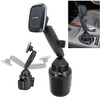 Heavy Duty Magnetic Cup Holder Mount - Black