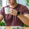 Premium Silicone Band with Magnetic Buckle for Apple Watch 49mm / 45mm / 44mm / 42mm - Black