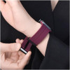 Premium Silicone Band with Magnetic Buckle for Apple Watch 49mm / 45mm / 44mm / 42mm - Wine Red