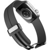 Premium Silicone Band with Magnetic Buckle for Apple Watch 49mm / 45mm / 44mm / 42mm - Grey