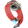 Premium Silicone Band with Magnetic Buckle for Apple Watch 49mm / 45mm / 44mm / 42mm - Red