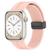Premium Silicone Band with Magnetic Buckle for Apple Watch 49mm / 45mm / 44mm / 42mm - Rose Gold