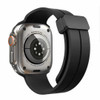 Premium Silicone Band with Magnetic Buckle for Apple Watch 41mm / 40mm / 38mm - Black