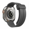 Premium Silicone Band with Magnetic Buckle for Apple Watch 41mm / 40mm / 38mm - Grey