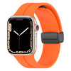 Premium Silicone Band with Magnetic Buckle for Apple Watch 41mm / 40mm / 38mm - Orange