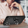 Military Grade Hybrid Case with Ring Grip for Samsung Galaxy S23 FE - Black