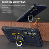 Military Grade Hybrid Case with Ring Grip for Samsung Galaxy S23 FE - Blue